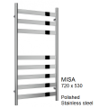 Misa Stainless Steel Towel Rail 1450 x 530 Misa Stainless Steel Towel Rail 1450 x 530