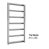 Nardo Chrome 813 x 450mm