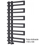 Pietra Towel Rail 1100 x 530 - Anthracite