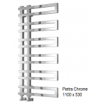 Pietra Towel Rail 1100 x 530 - Chrome 