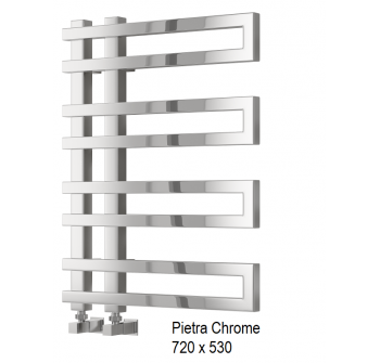 Pietra Towel Rail 720 x 530 - Chrome