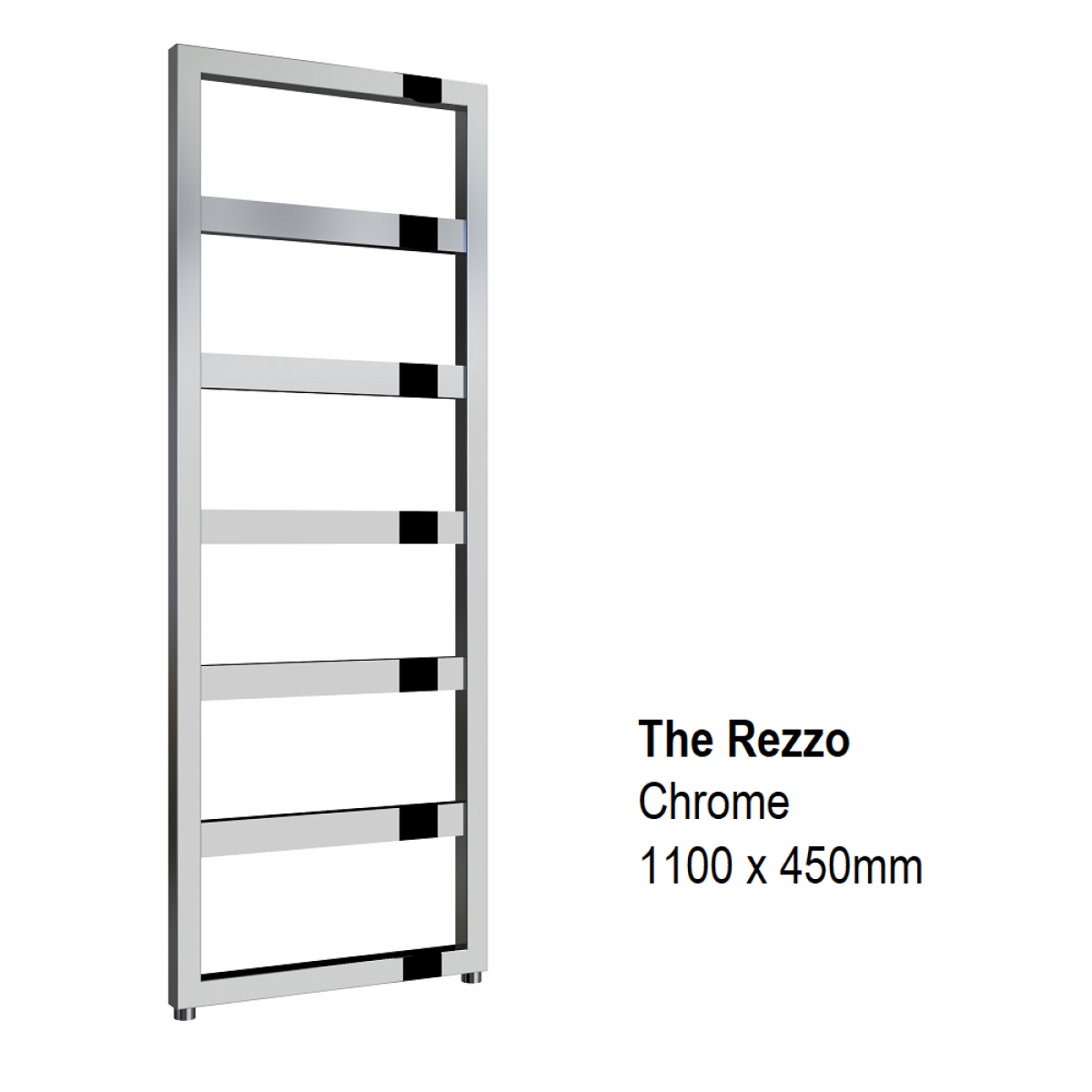 Rezzo Chrome 1100 x 450mm