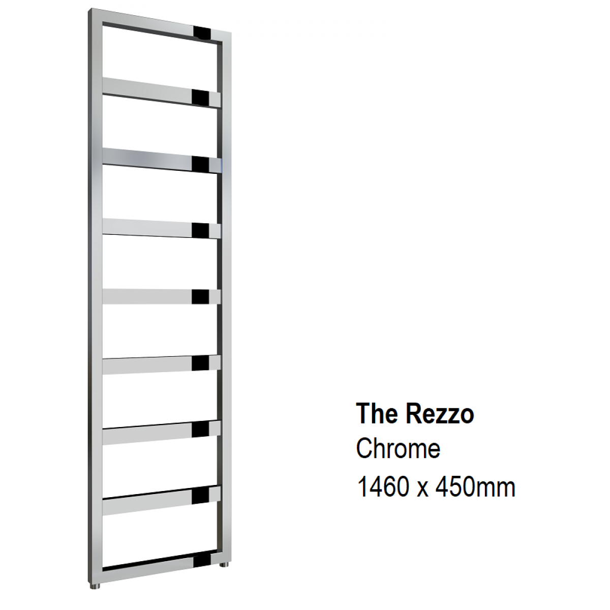 Rezzo Chrome 1460 x 450mm