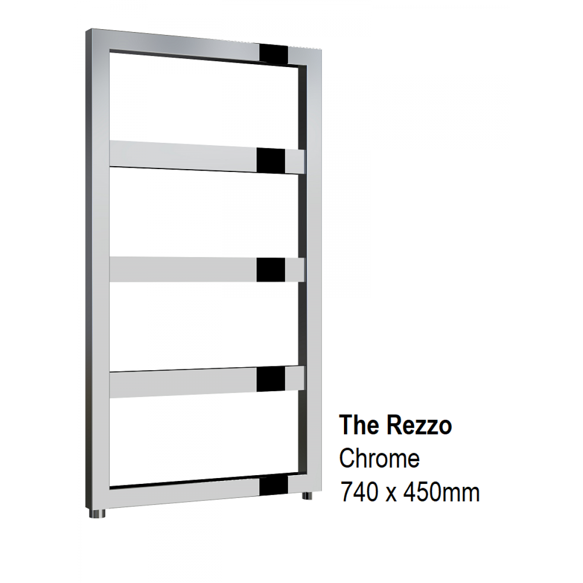 Rezzo Chrome 740 x 450mm