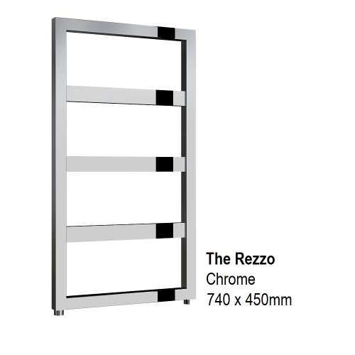 Rezzo Chrome 740 x 450mm - The Rezzo