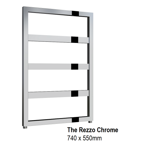 Rezzo Chrome 740 x 550mm - The Rezzo