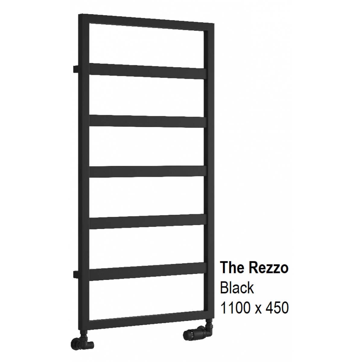 Rezzo Black 1100 x 450mm