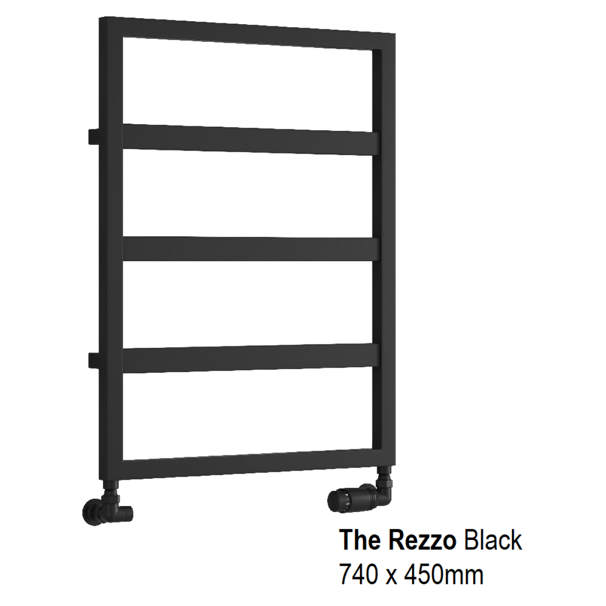 Rezzo Black 740 x 450mm