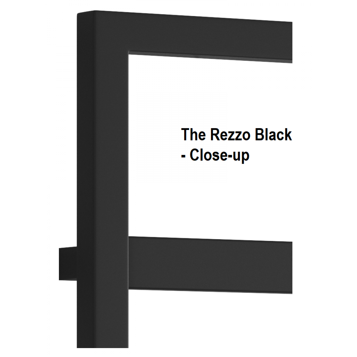 Rezzo Black 740 x 450mm