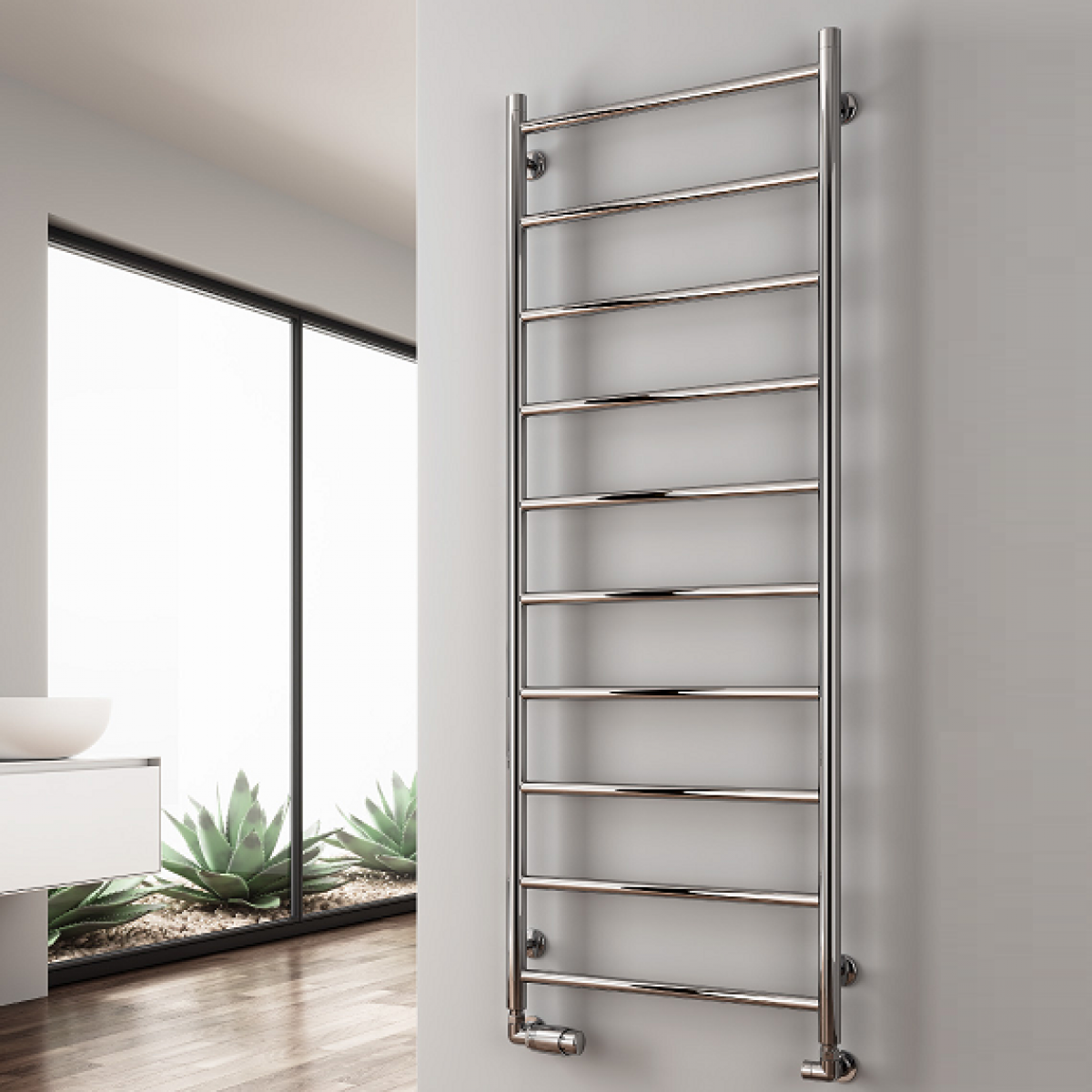 Savio Stainless Steel Towel Rail 1080 x 500