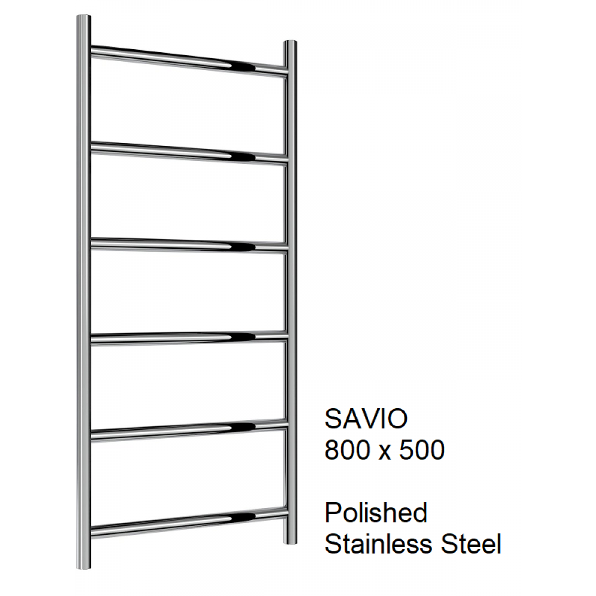 Savio Stainless Steel Towel Rail 1080 x 500