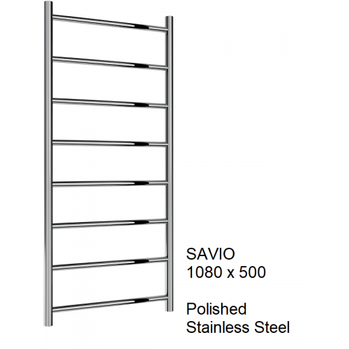 Savio Stainless Steel Towel Rail 1080 x 500 - The Savio
