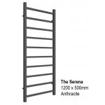 Serena Towel Rail 1200 x 500, Anthracite