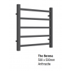 Serena Towel Rail 500 x 500, Anthracite