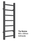 Serena Towel Rail 800 x 300, Anthracite
