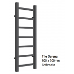 Serena Towel Rail 800 x 300, Anthracite