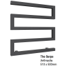 Serpe Towel Rail 510H x 500mm, Anthracite