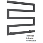 Serpe Towel Rail 510H x 500mm, Anthracite