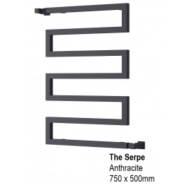 Serpe Towel Rail 750H x 500mm, Anthracite