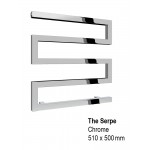 Serpe Towel Rail 510H x 500mm, Chrome