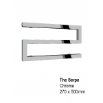 Serpe Towel Rail 270H x 500mm, Chrome