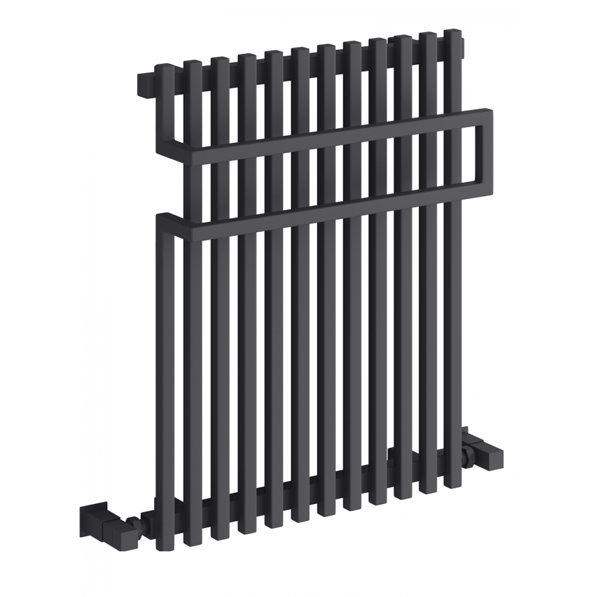 Reina Sori Anthracite Towel Rail 650 x 500mm
