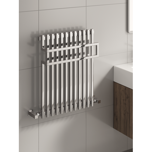 Reina Sori Chrome Towel Rail 650 x 500mm - The Sori