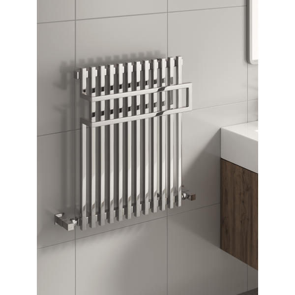 Reina Sori Chrome Towel Rail 650 x 500mm Reina Sori Chrome Towel Rail 650 x 500mm