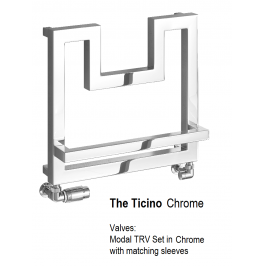 Ticino 460 x 500 Chrome