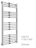 Vasto Towel Rail Chrome 1130 x 500