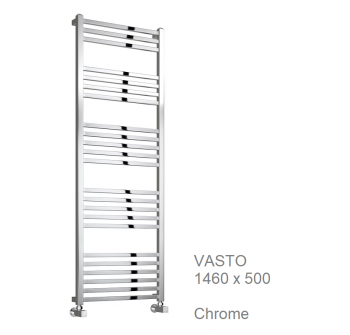 Vasto Towel Rail Chrome 1460 x 500