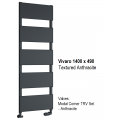 Vivaro Aluminium Towel Rail - 1400 x 490mm
