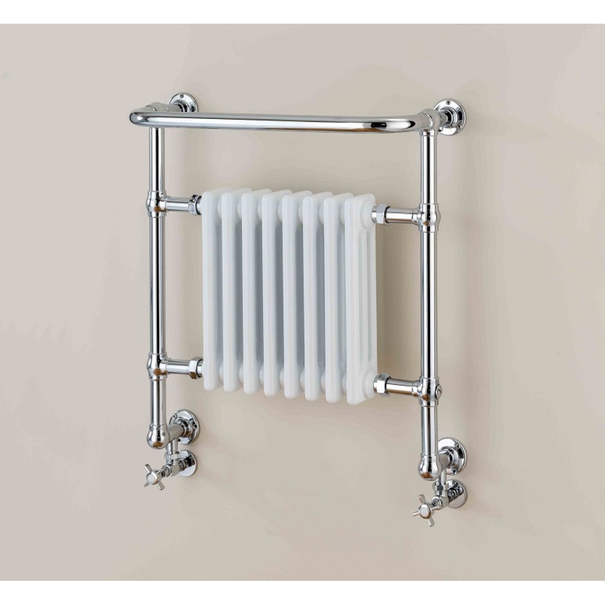 Boleyn Wall Mounted Towel Radiator 740 x 675mm