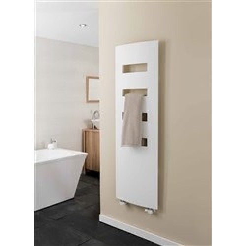 Extro Aluminium Designer Towel Rail 1200mm x 500mm - Designer Towel Rails