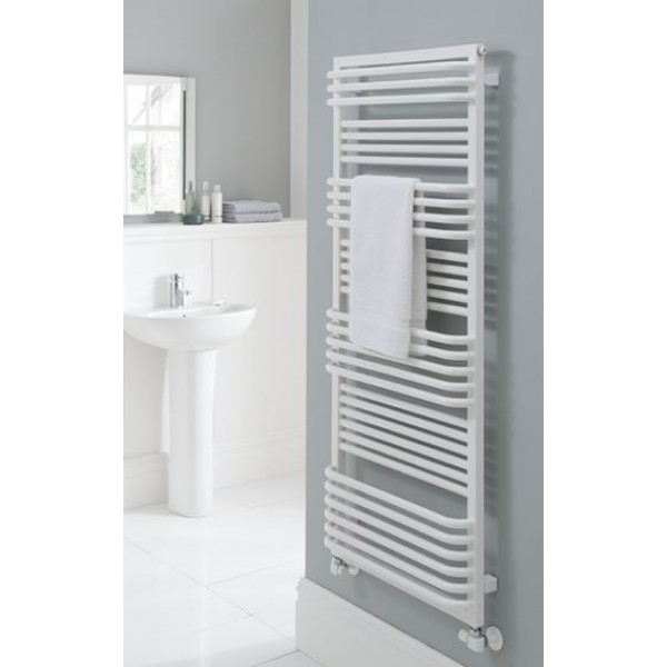 TRC Poll Electric Designer Towel Rail 780mm x 500mm