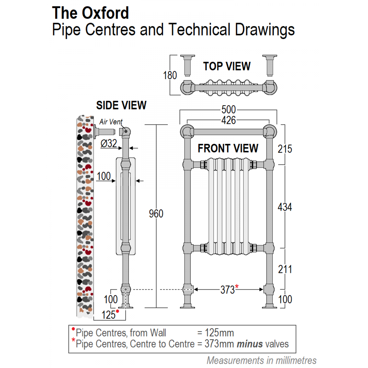 Oxford Traditional Towel Radiator