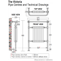 Victoria Traditional Towel Radiator Victoria Traditional Towel Radiator