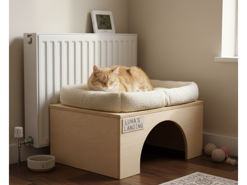 Perfect, Safe Radiator Nook for Your Pet | Budget Radiators