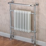 Boleyn Floor Mounted Towel Radiator 965 x 540mm