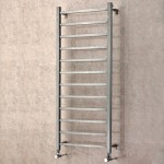 Keats Square Tube Stainless Steel Towel Rail (800 x 500mm)