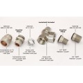 Abbey Thermostatic Valve Set - Satin Nickel