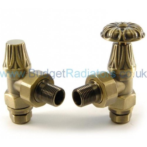 Abbey Manual Valve Set - Old English Brass - Valves