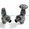 Abbey Manual Valve Set - Pewter