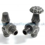 Abbey Manual Valve Set - Pewter