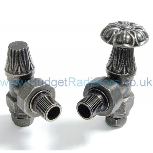 Abbey Manual Valve Set - Pewter - Valves