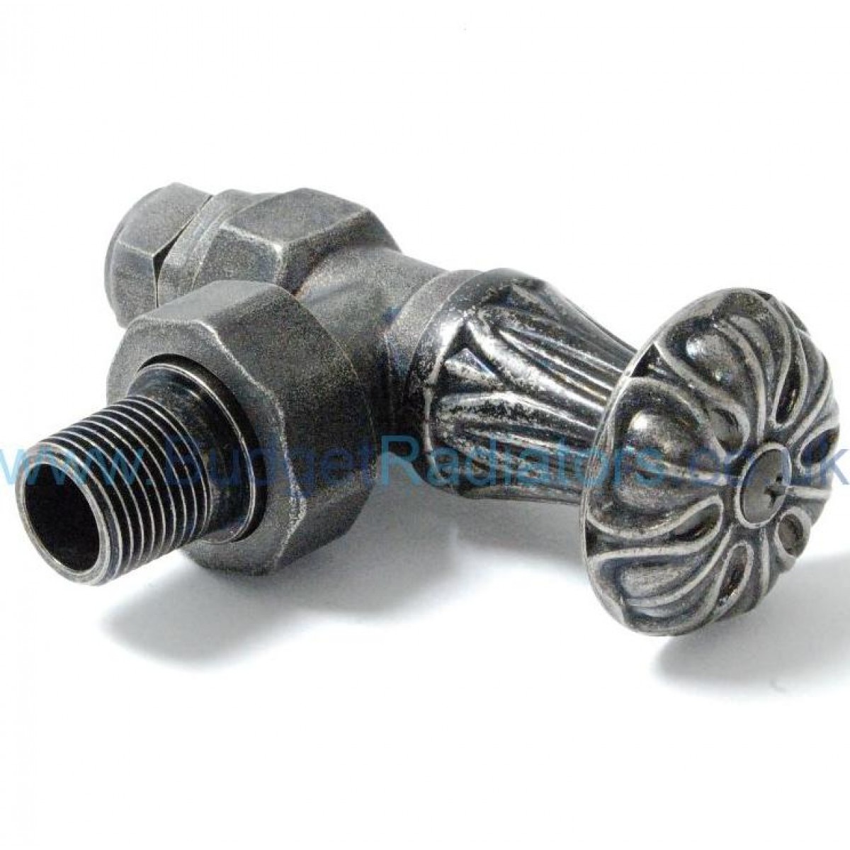 Abbey Manual Valve Set - Pewter