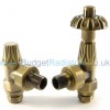 Abbey Thermostatic Valve Set - Old English Brass