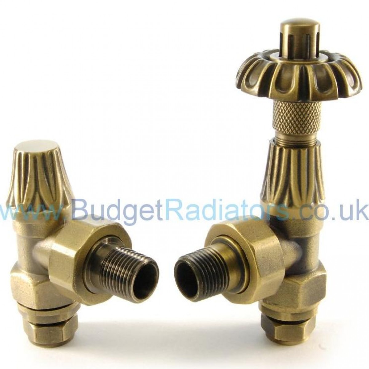 Commodore Thermostatic Valve Set - Antique Brass