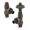 Abbey Thermostatic Valve Set - Light Pewter