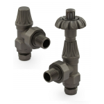 Abbey Thermostatic Valve Set - Light Pewter